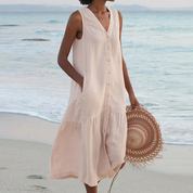 Noémie – Robe d’été femme élégante & légère pour journées ensoleillées