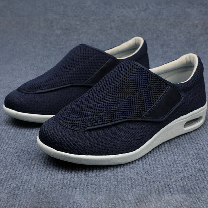 Chaussures Femme Diabétiques Confort – Orthopédiques Larges avec Semelle Mémoire & Scratch