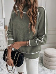 Pull d’hiver doublé ultra-doux — chaleur & confort polaire