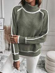 Pull d’hiver doublé ultra-doux — chaleur & confort polaire