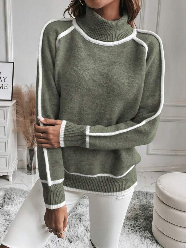 Pull d’hiver doublé ultra-doux — chaleur & confort polaire
