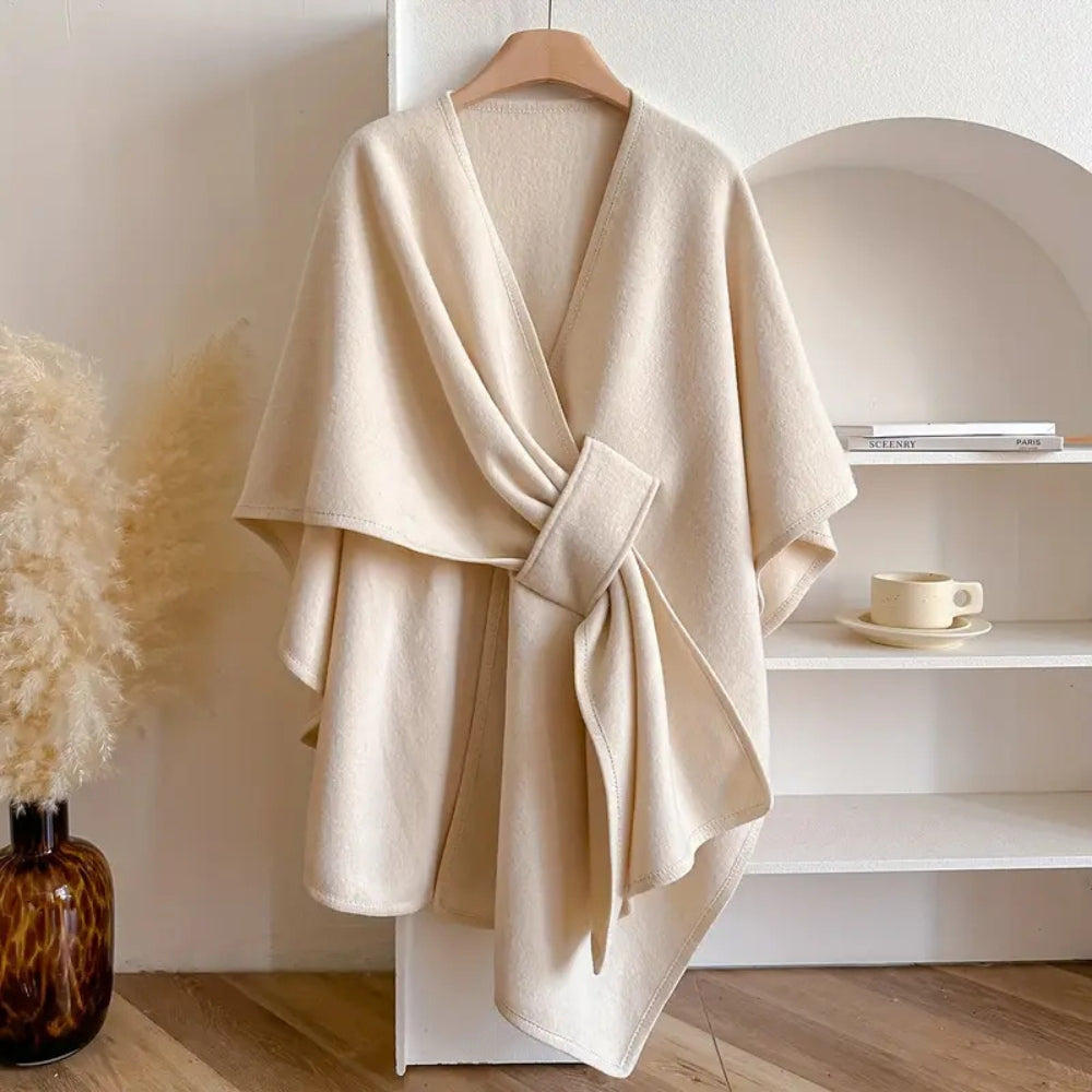 Châle Celeste femme — wrap coupe-vent en microfibre douce