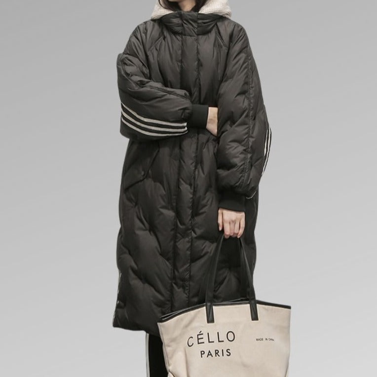 Manteau Long Femme Matelassé – Élégance Intemporelle, Confort & Style Chic