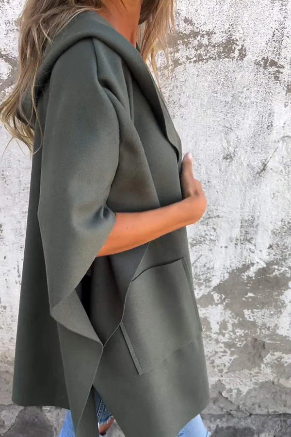 Cape veste oversize femme – Coupe ample légère & style cape tendance