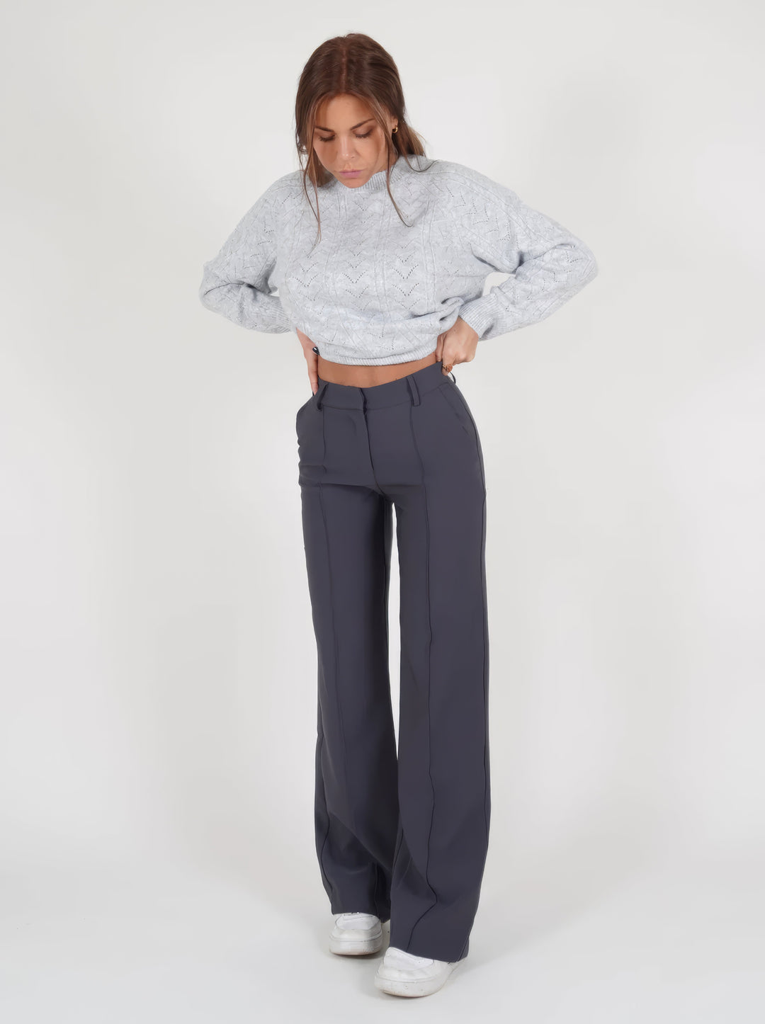 Pantalon large WideGrace femme – infroissable & confort maximal