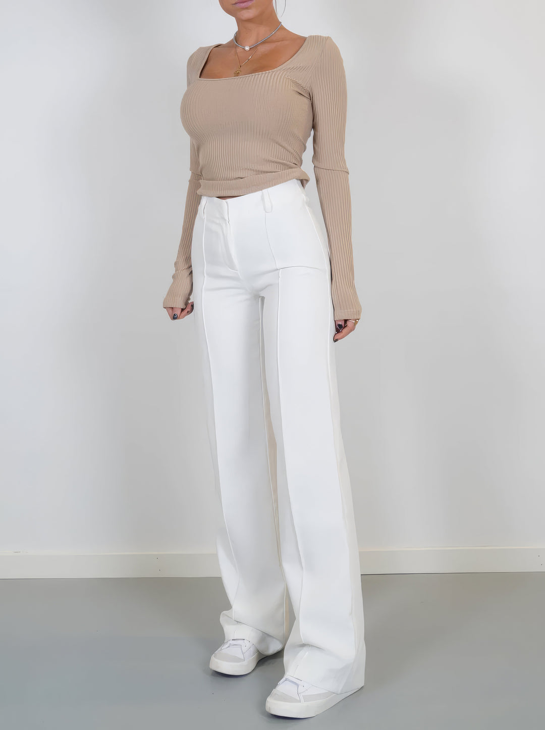 Pantalon large WideGrace femme – infroissable & confort maximal