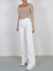 Pantalon large WideGrace femme – infroissable & confort maximal