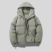 Veste d’hiver femme bien isolée à capuche – chaleur & confort intemporel