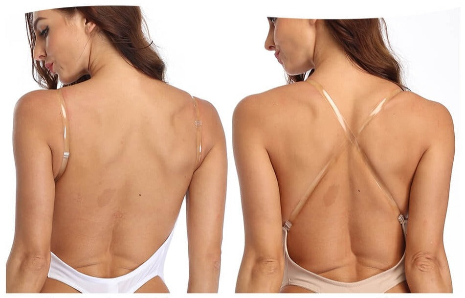 Body shaper dos nu « Deep V » invisible — corset gainant & soutien poitrine