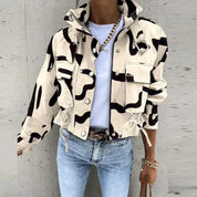 Martje | Blouson bomber femme court – Léger, col montant & style estival