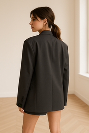 Blazer Myla femme – coupe oversize classique & élégance intemporelle