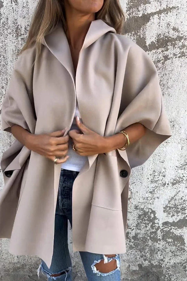 Cape veste oversize femme – Coupe ample légère & style cape tendance