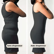 Body gainant string manches longues – shapewear sculptant invisible & élégant