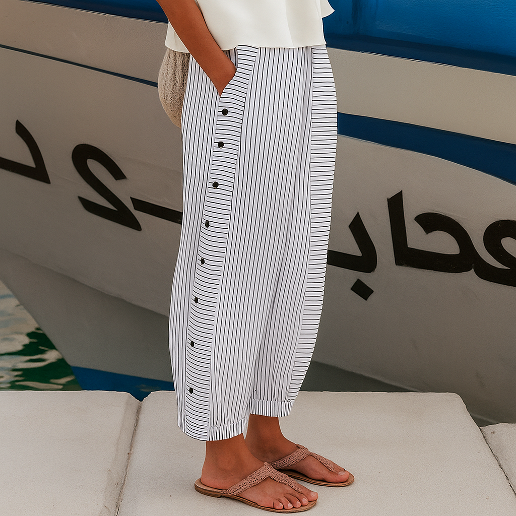 Pantalon lin femme – Léger & élégant pour l’été | Camille