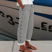 Pantalon lin femme – Léger & élégant pour l’été | Camille