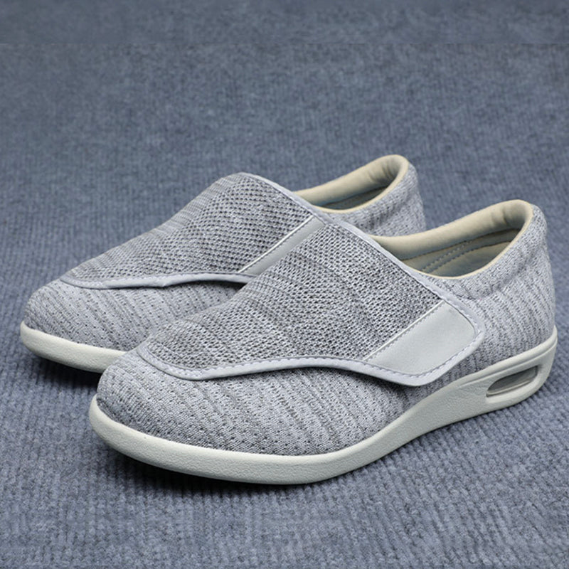 Chaussures Femme Diabétiques Confort – Orthopédiques Larges avec Semelle Mémoire & Scratch