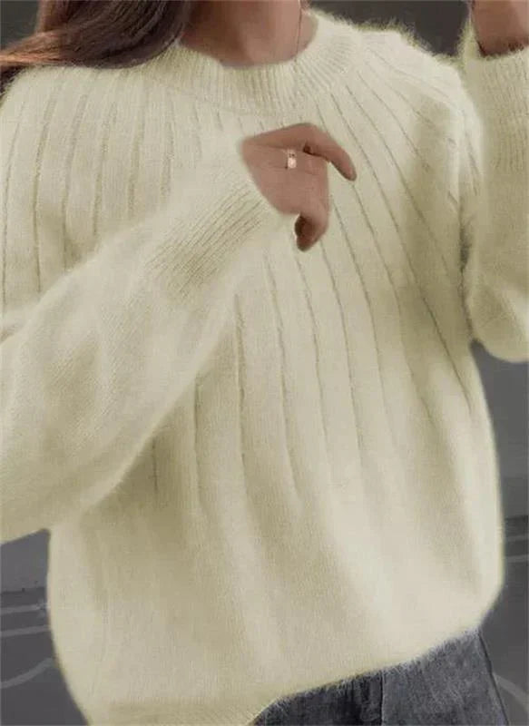 Pull femme en cachemire doux – chaud, élégant et intemporel