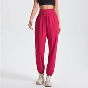Pantalon de jogging femme taille haute – confortable avec poches