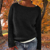 Pleun | Pull Femme en Laine Mérinos – Élégant, Doux & Style Intemporel