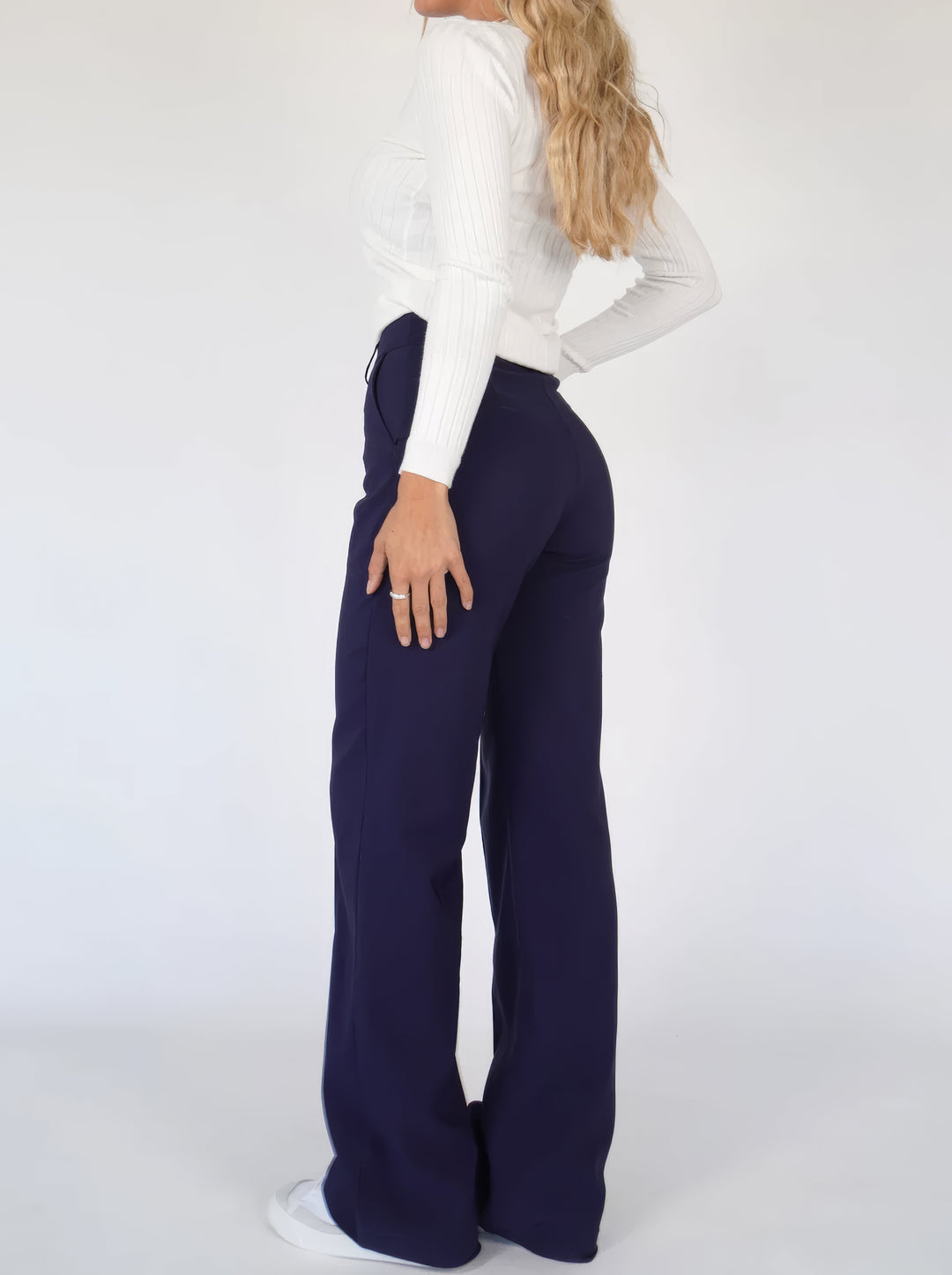 Pantalon large WideGrace femme – infroissable & confort maximal
