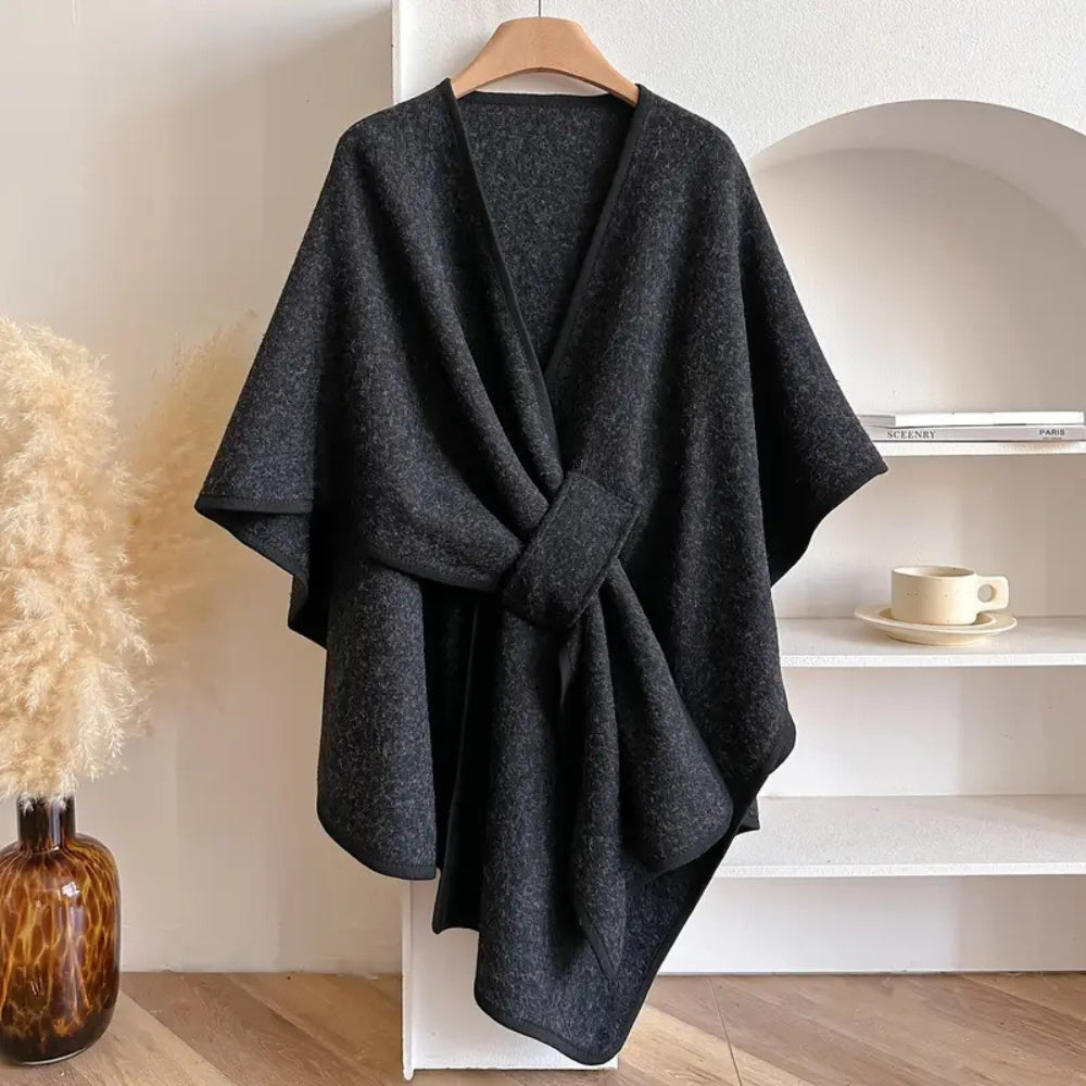 Châle Celeste femme — wrap coupe-vent en microfibre douce