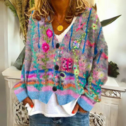 Gilet Coloré Femme – Confortable, Tendance & Parfait pour Égayer vos Looks