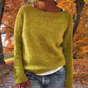 Pleun | Pull Femme en Laine Mérinos – Élégant, Doux & Style Intemporel