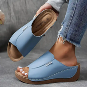 Sandales Femme Confort avec Soutien Voûte Plantaire & Brides Réglables