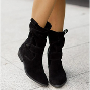 Bottes Femme Annie – Bottines Ergonomiques à Talon Bas | Confort & Élégance Hivernale