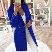 Manteau femme Sofia — coupe cintrée & doublure élégante