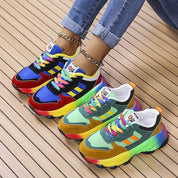 Chaussures orthopédiques femme arc-en-ciel – confort & style sans douleur