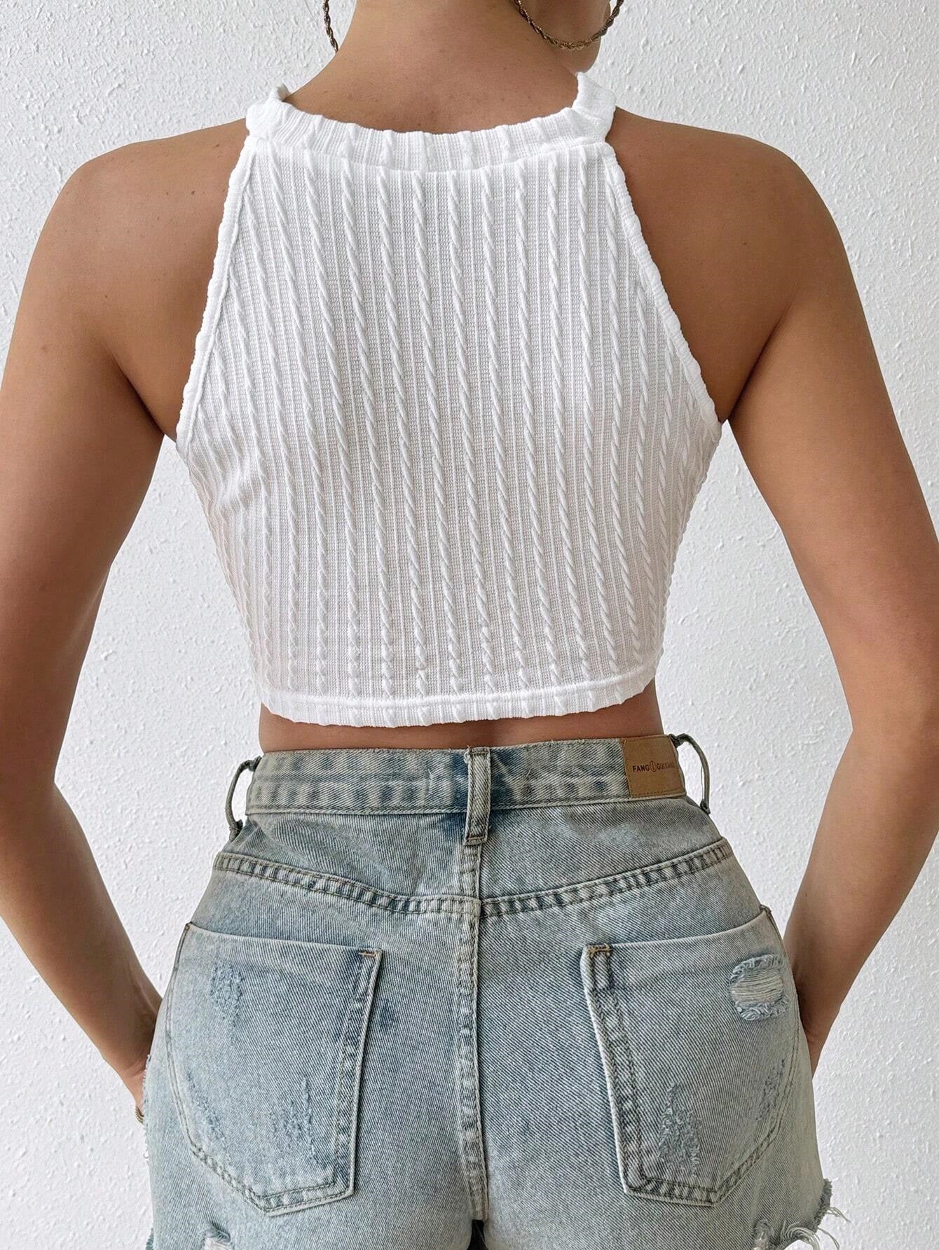 Top femme Perla à fines bretelles – élégant, minimaliste et polyvalent