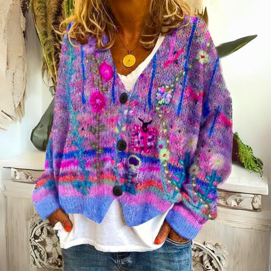 Gilet Coloré Femme – Confortable, Tendance & Parfait pour Égayer vos Looks
