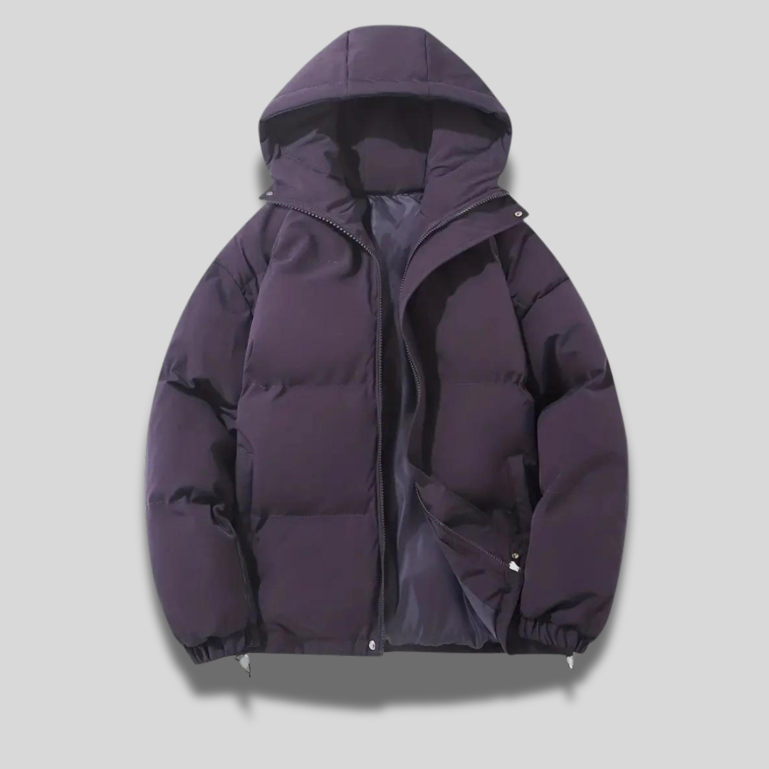 Veste d’hiver femme bien isolée à capuche – chaleur & confort intemporel