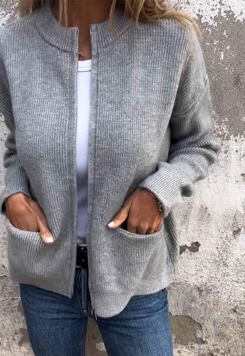 Linda | Gilet Femme Élégant – Doux, Chaud & Facile à Assortir