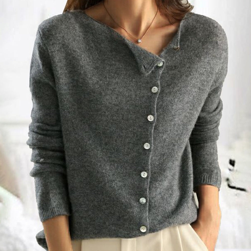 Mara pull femme | Pull tricoté chaud et élégant | Pull d’hiver chic et casual