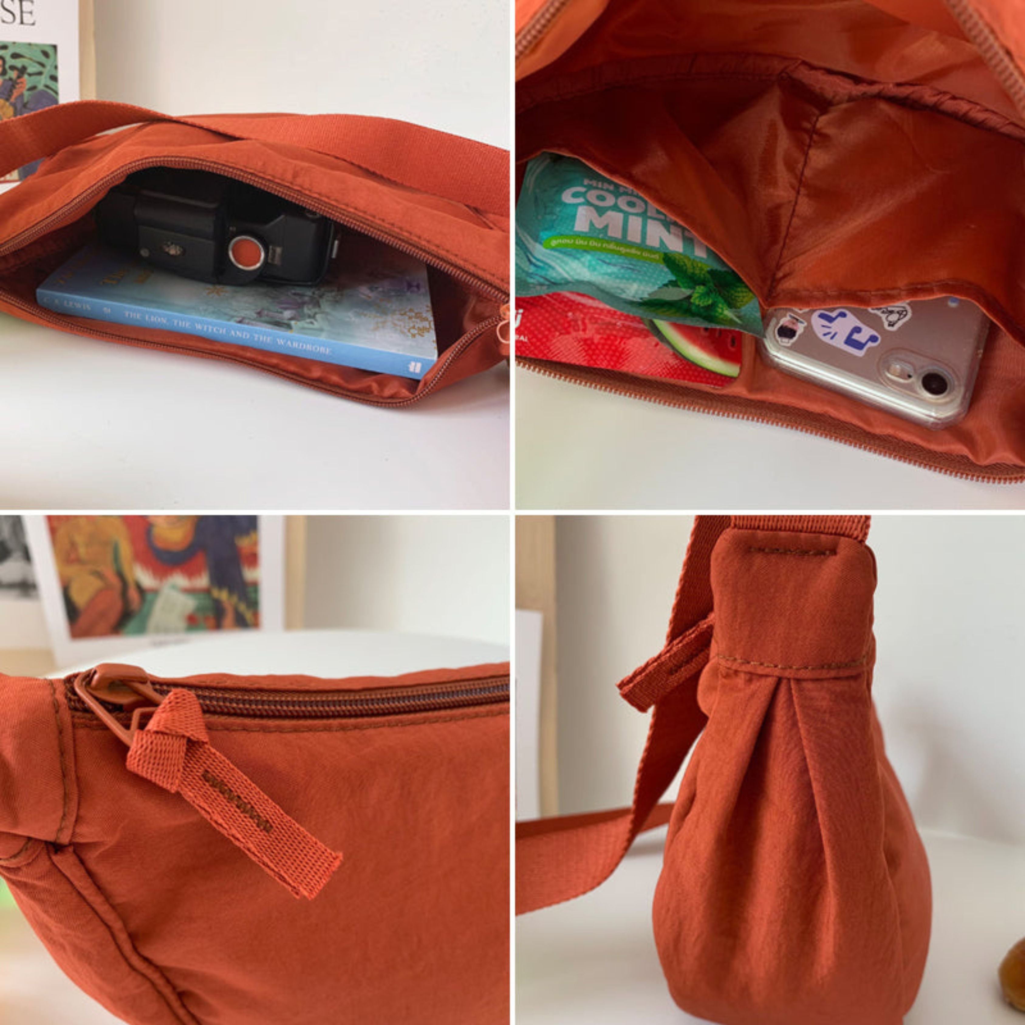 Anneke | Sac bandoulière femme – Minimaliste & pratique avec sangle réglable