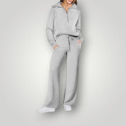 Nelleke | Ensemble loungewear femme – Veste zippée & pantalon large