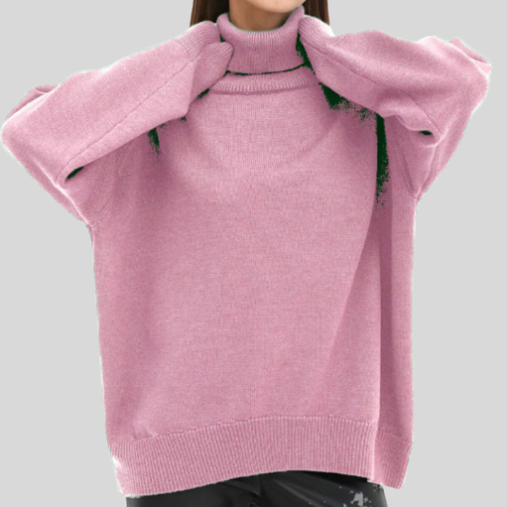 Pull col roulé femme — maille douce & coupe ajustée moderne