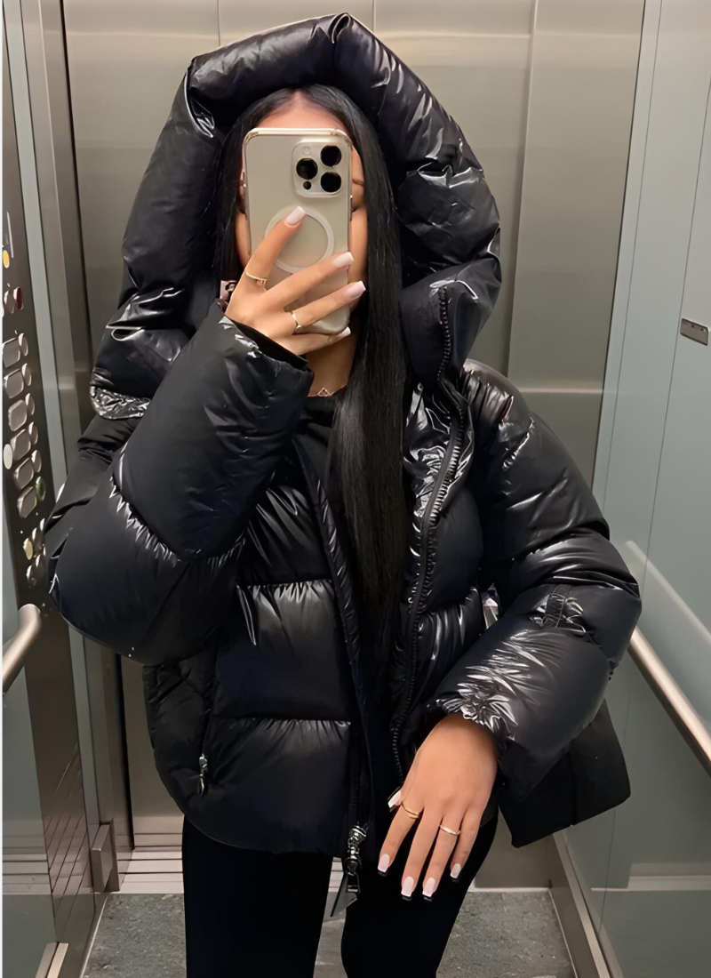 Doudoune femme slim fit – veste d’hiver légère, isolante & stylée