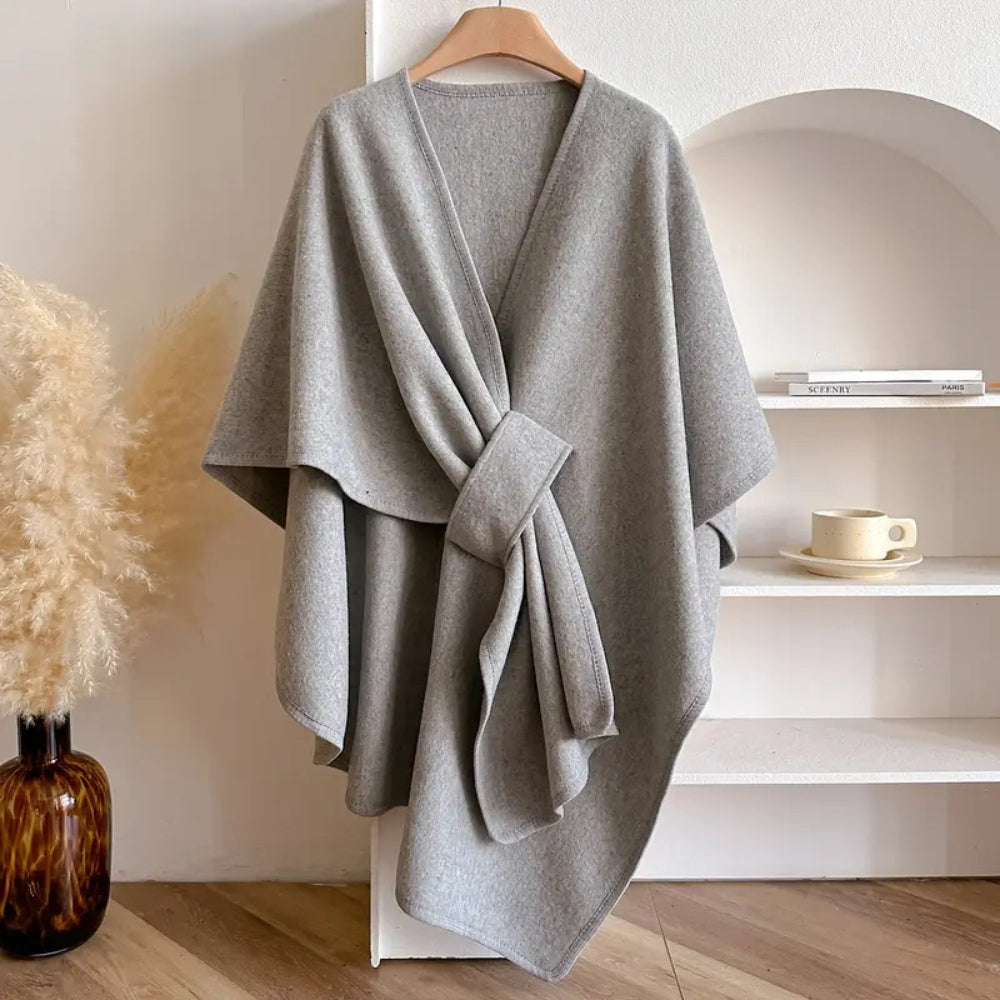 Châle Celeste femme — wrap coupe-vent en microfibre douce