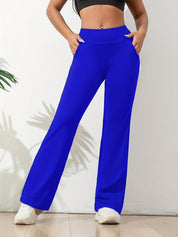 Pantalon de yoga femme Lara – Confortable et extensible coupe évasée