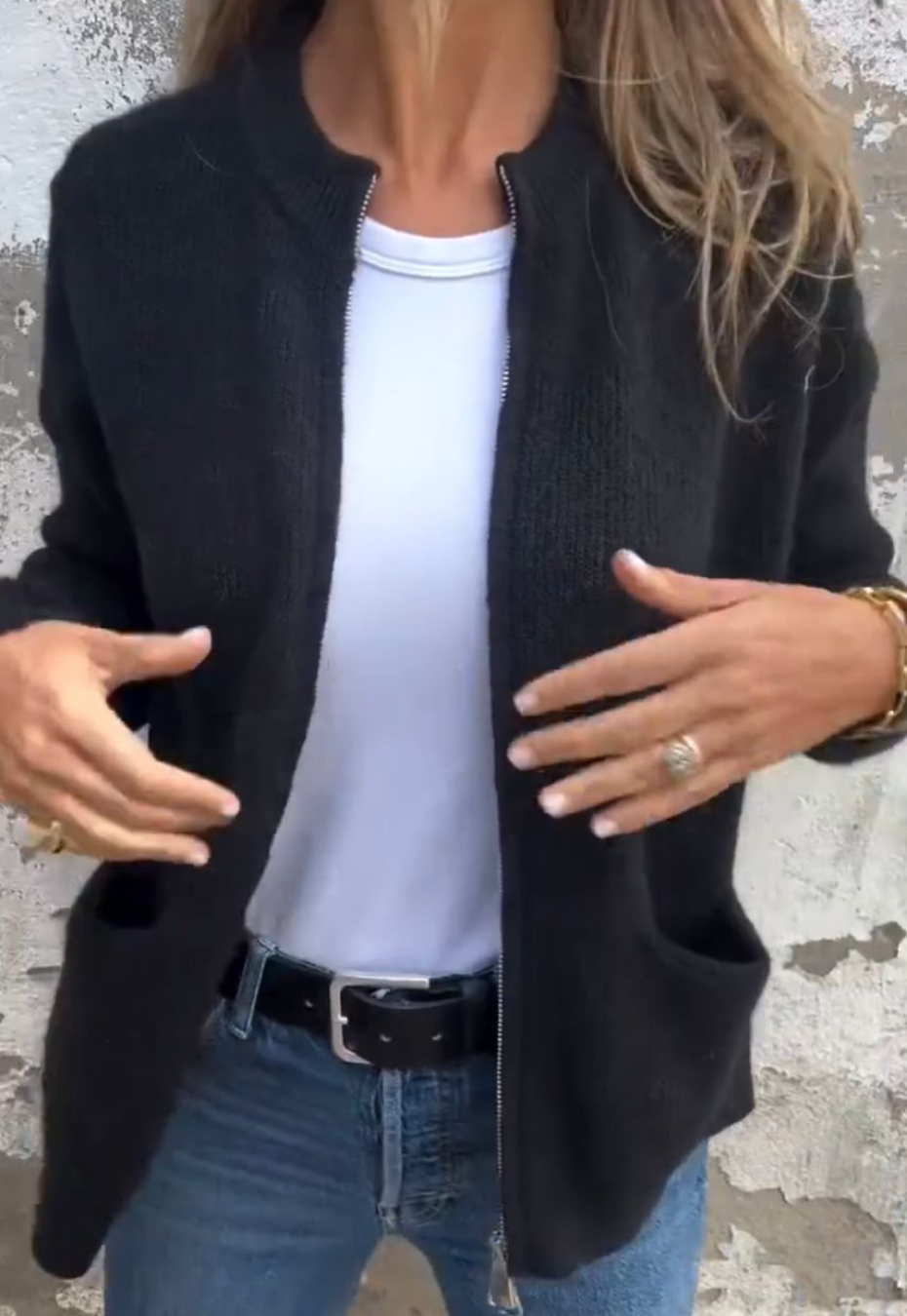 Linda | Gilet Femme Élégant – Doux, Chaud & Facile à Assortir