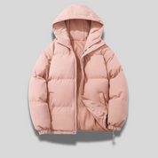 Veste d’hiver femme bien isolée à capuche – chaleur & confort intemporel