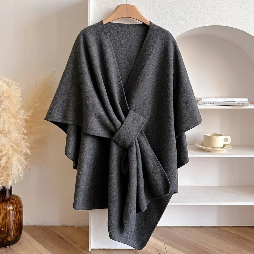 Châle Celeste femme — wrap coupe-vent en microfibre douce