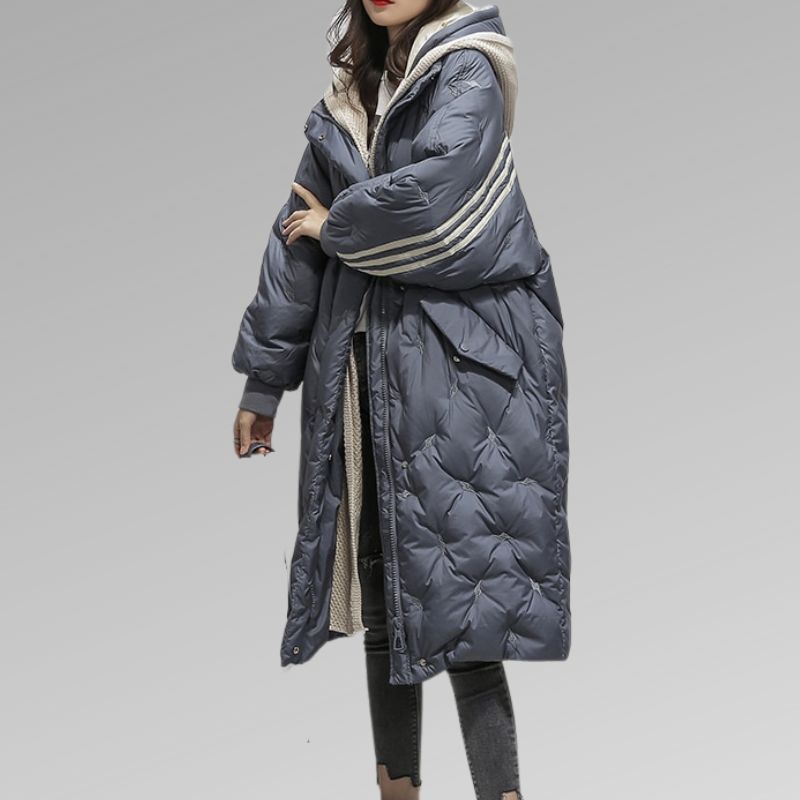 Manteau Long Femme Matelassé – Élégance Intemporelle, Confort & Style Chic