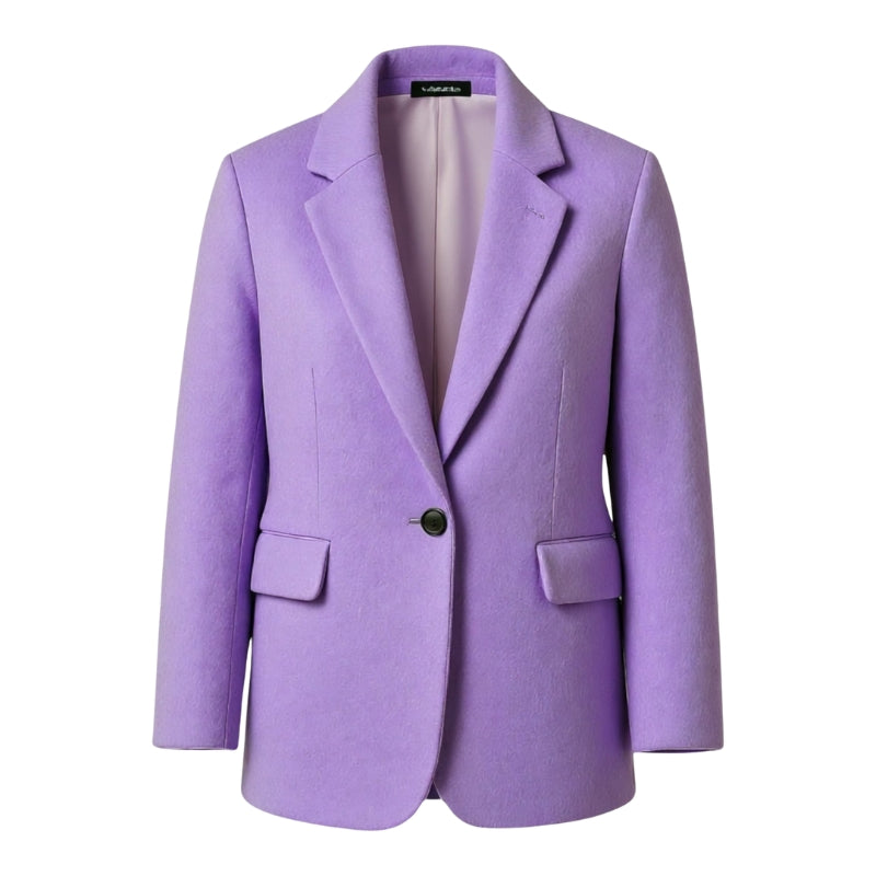 Manteau long Aveline femme – simple boutonnage, lignes modernes