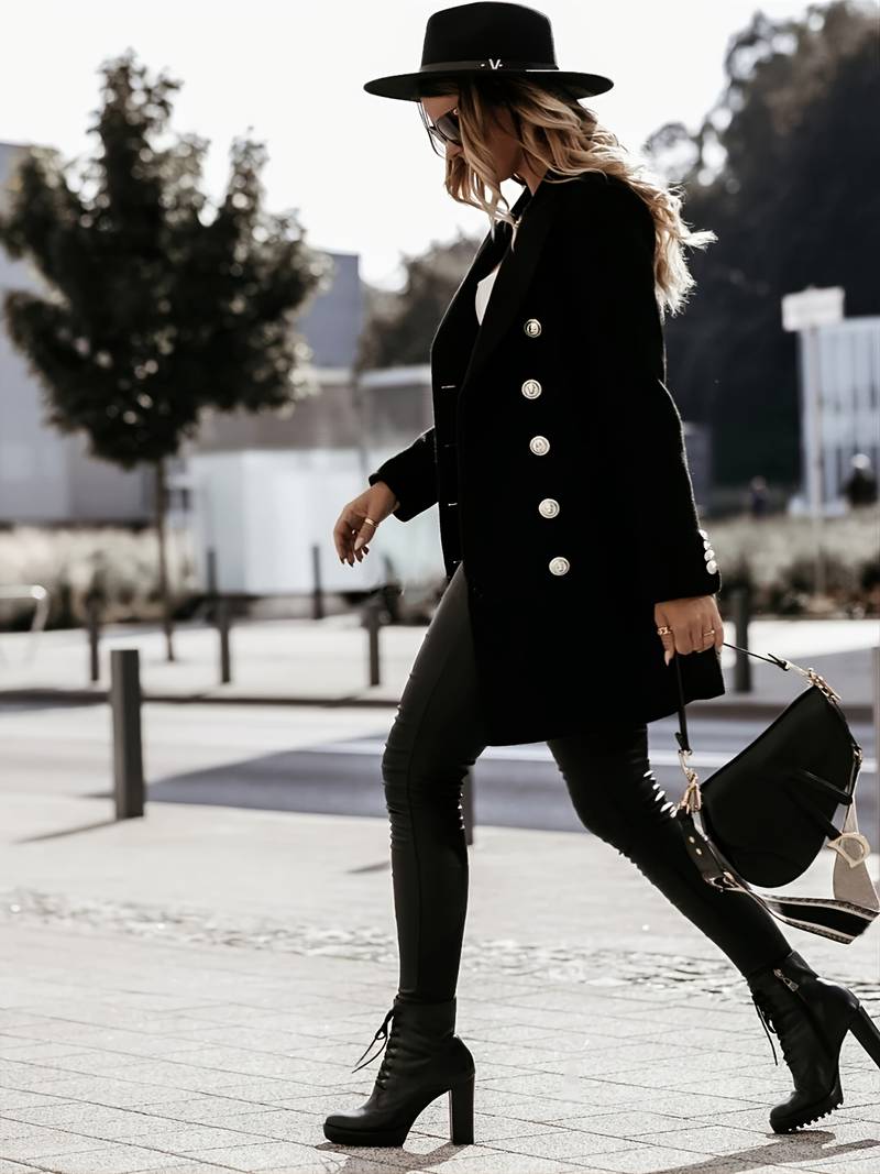 Blazer Femme Business Casual – Veste Cintrée Élégante & Polyvalente