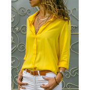 Kayleigh | Blouse femme manches longues – Chemise boutonnée élégante