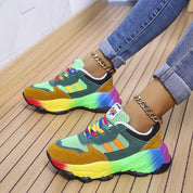 Chaussures orthopédiques femme arc-en-ciel – confort & style sans douleur